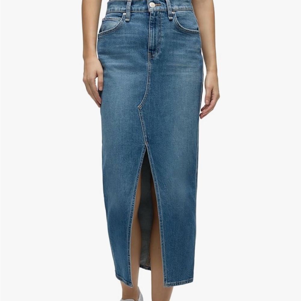 Aqua Classic Blue Jean Skirt.